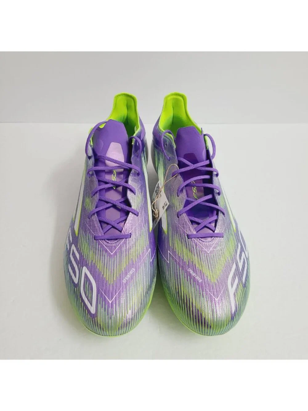 NEW Adidas F50 Elite SG Soccer Cleats INSOLES JH7615 Size 12 Purple